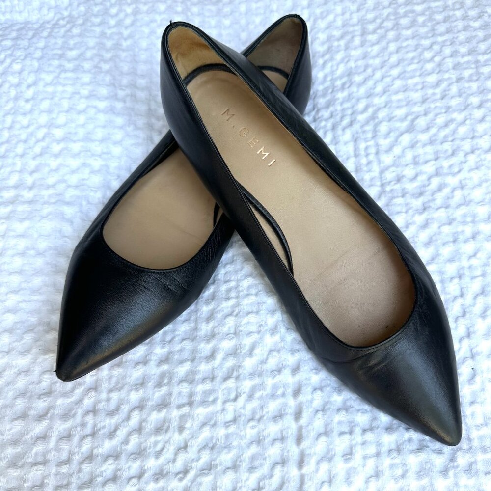M.Gemi black flats 39.5